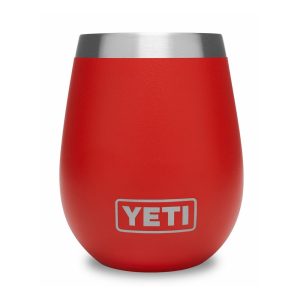 Yeti Rambler 10oz Wine Tumbler Rescue Red
