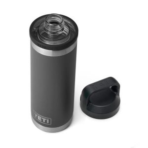 Yeti Rambler 18oz Bottle Chug Charcoal