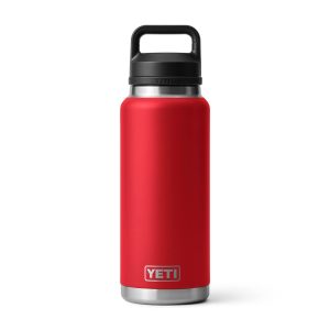 Yeti Rambler 36oz Bottle Chug Rescue Red