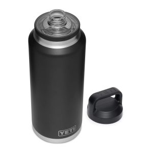 Yeti Rambler 46oz bottle Chug Charcoal